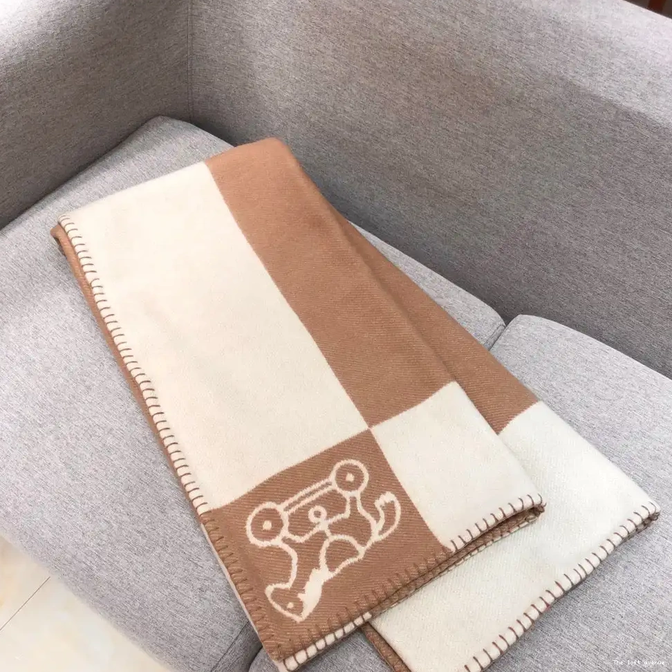 BLANKET WOOL THROW BABY AVALON ADADA HERMES 0512